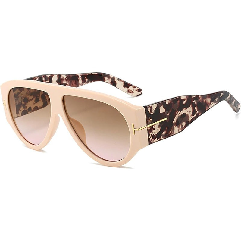 Oversized UV400 Aviator Solbriller Skanto