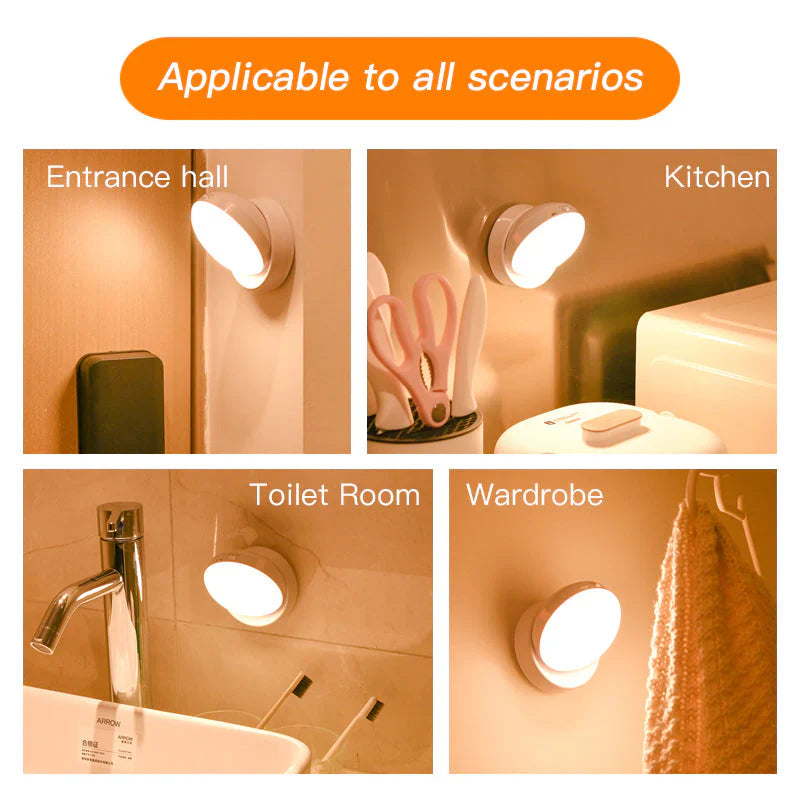 Smart Motion Sensor Night Light - Elara | Skanto