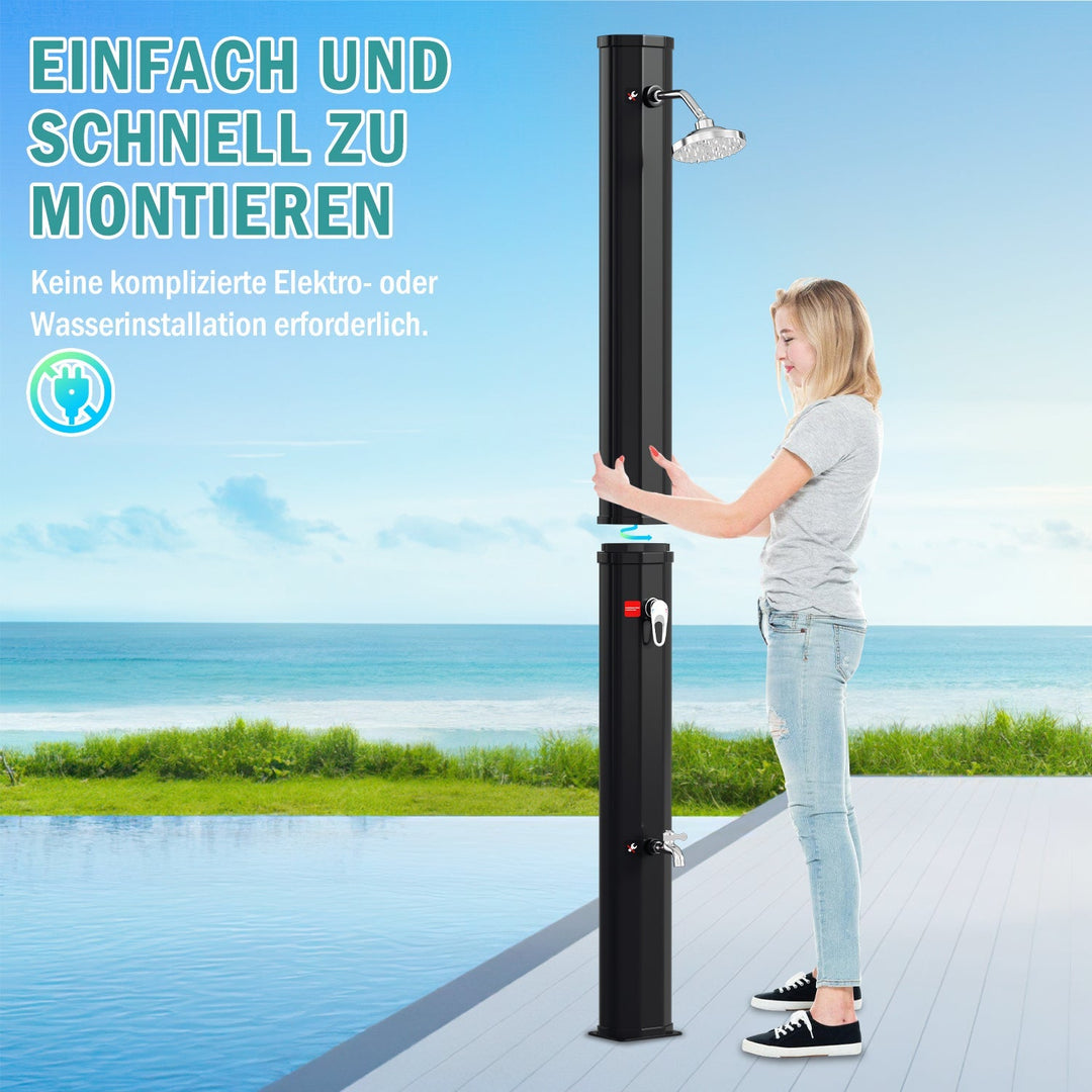Solardusj 35L hagedusj inkl. beskyttelsesdeksel | Skanto