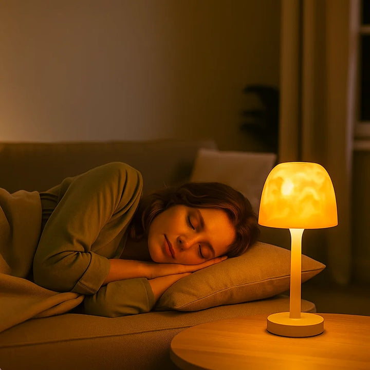 Skanto | LumiAura magisk lampe | Beroligende atmosfære for ethvert rom