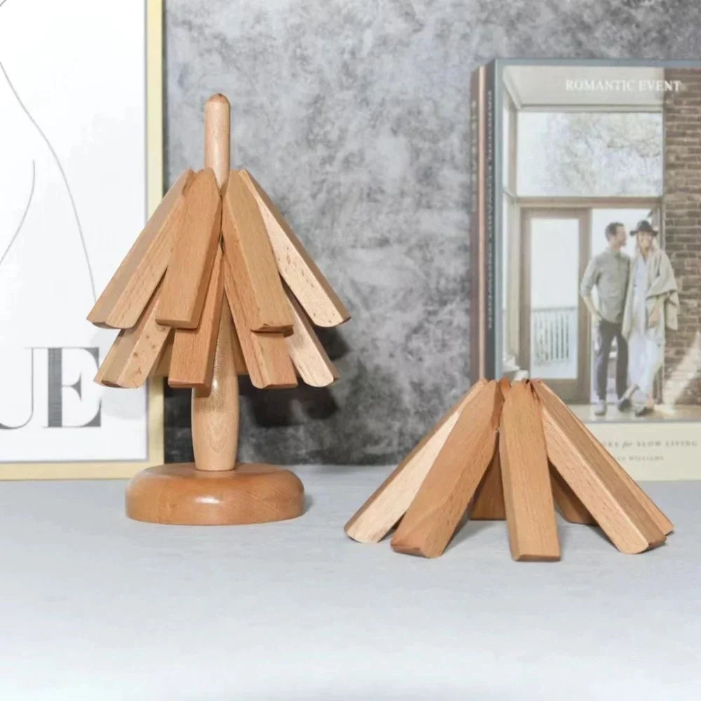 Tree Shape Trivet Set | Skanto