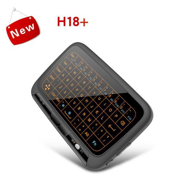 Skanto | H18+ Bakbelyst Mini Trådløst Full Touchpad Tastatur