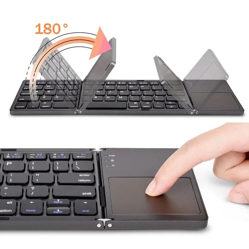 Skanto | Sammenleggbar Bluetooth-tastatur med berøringspad