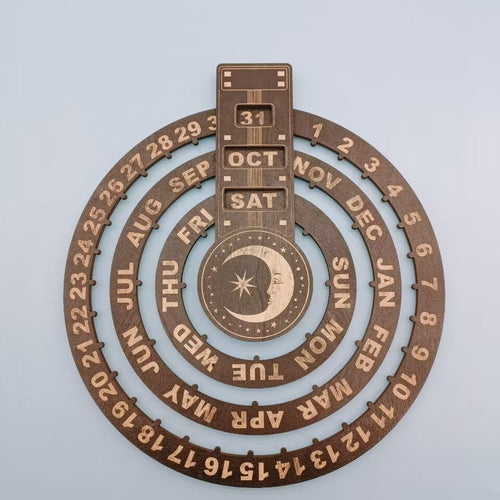 Skanto | Tre Rotasjons Sirkulær Perpetuell Kalender
