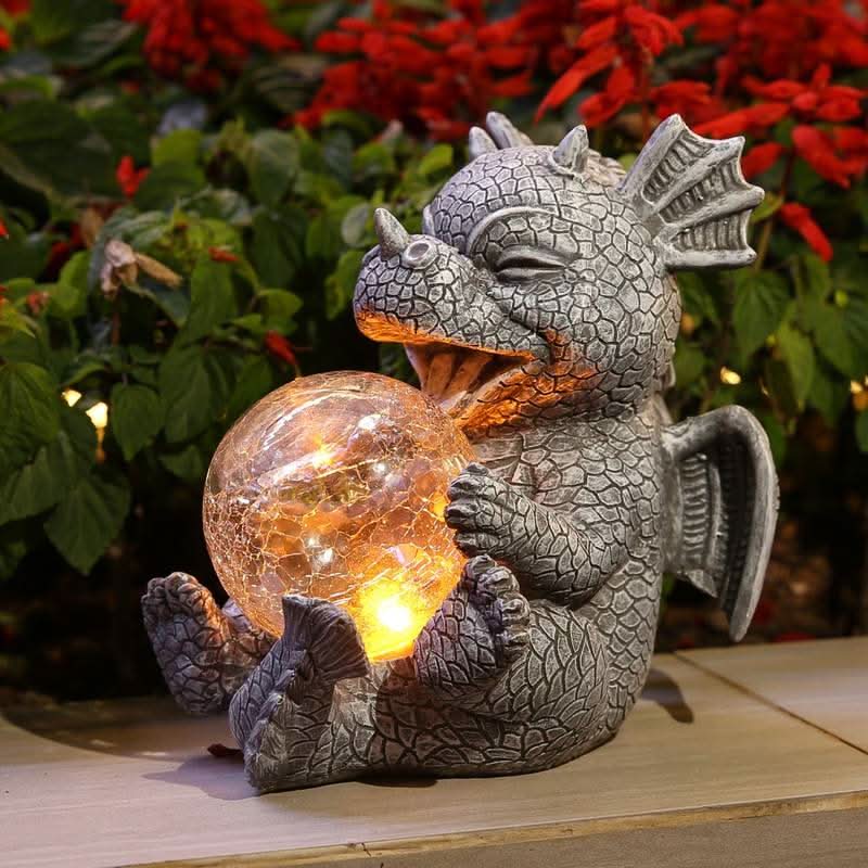 Skanto | LED Drageformet Bordlampe Oppladbar