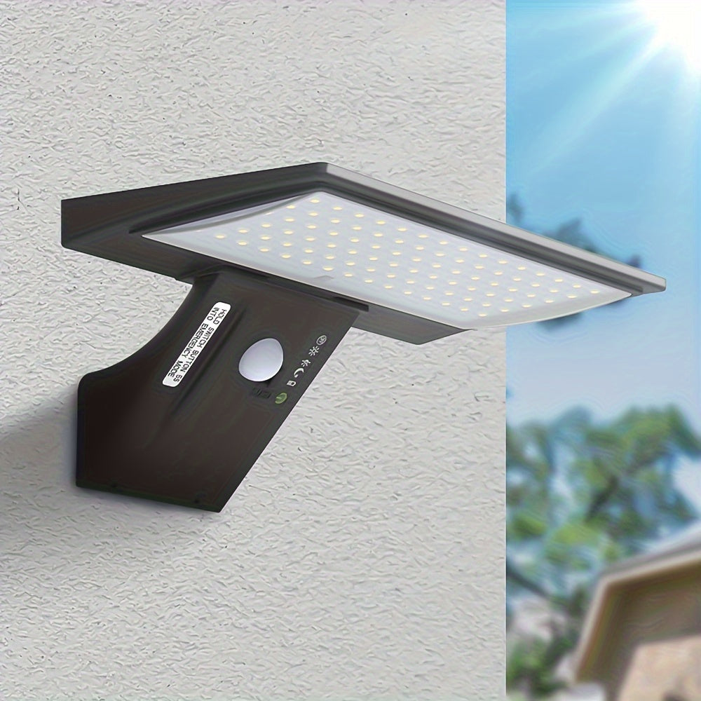 Skanto | SmartSolar - Solenergi LED utendørslampe spotlight bevegelsessensor - en livstid med gratis lys