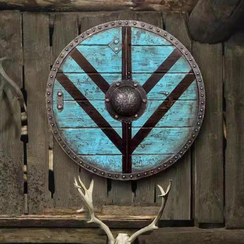 Skanto | Eivor Valhalla Raven Kamp Skadet Viking Tre Skjold 30CM