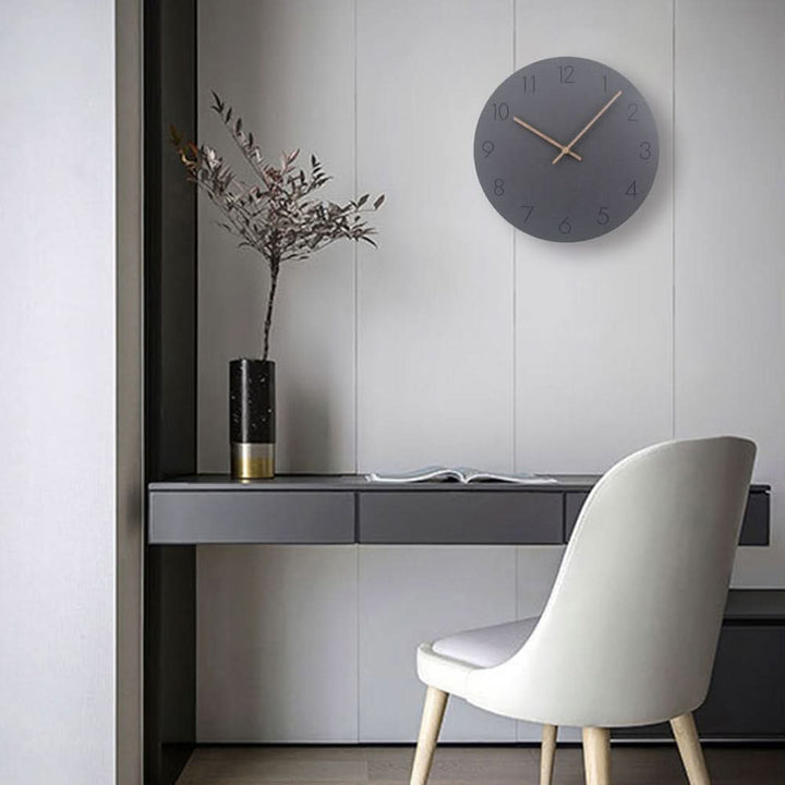 Skanto | NordWhisper Vekkerklokke – Stille klokke i nordisk design