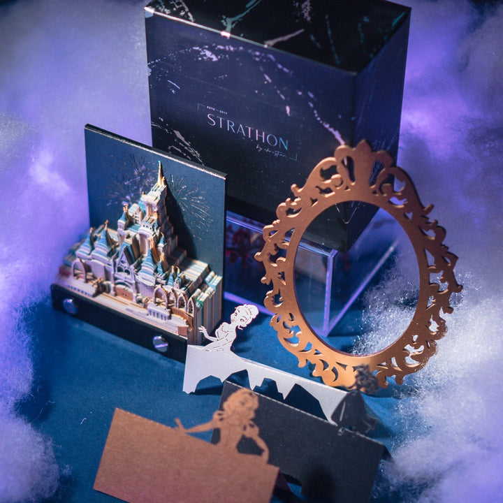 Skanto | 3D tredimensjonal notatblokk carving modell tegneserie kreativ kunstgave