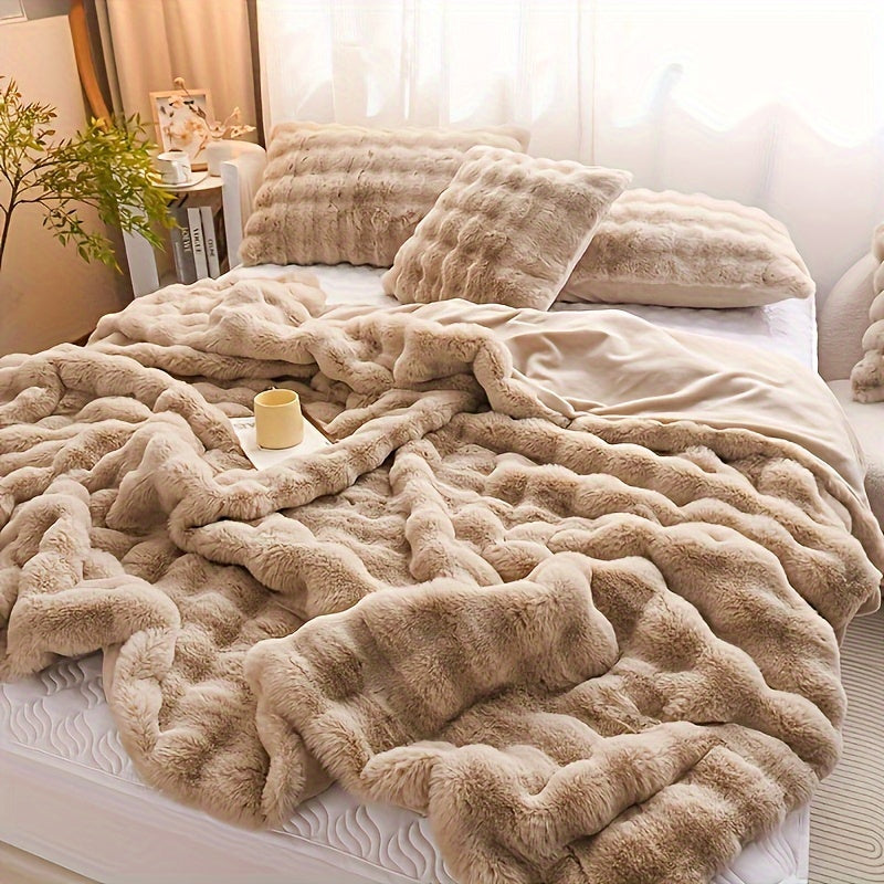 Skanto | Premium Fleece Teppe med Elegant Design