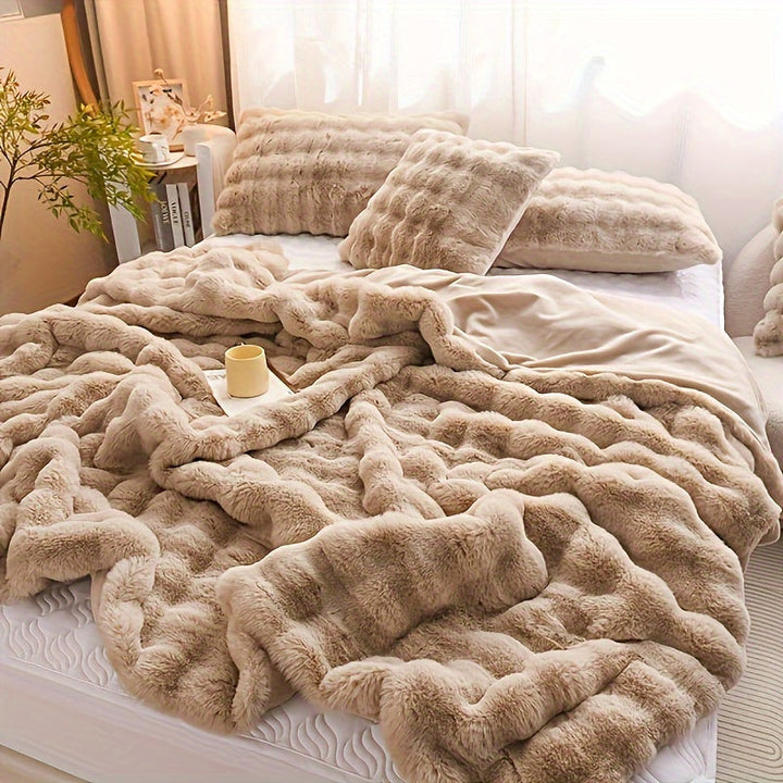 Skanto | Premium Fleece Teppe med Elegant Design