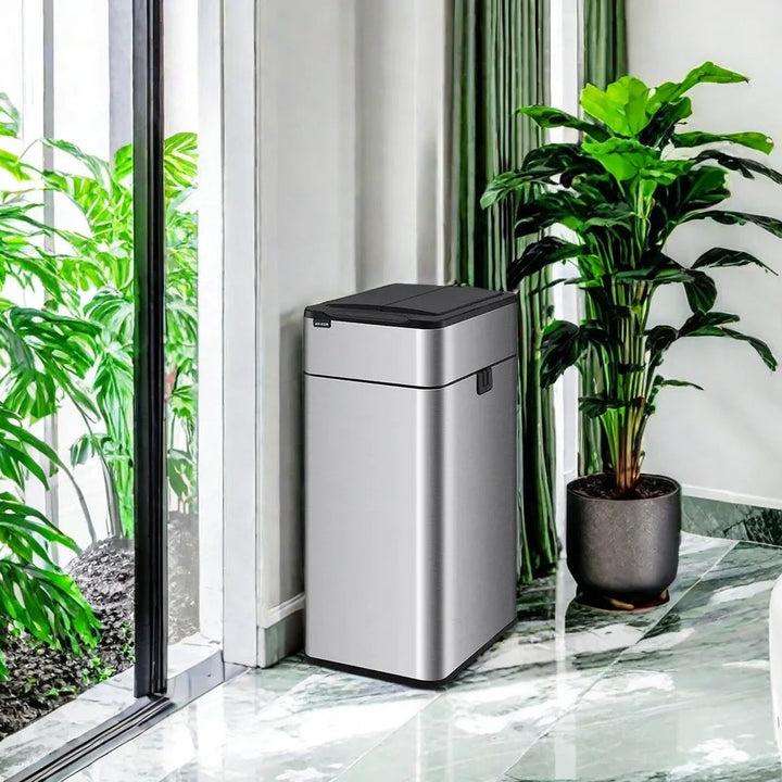 Skanto | Smart Rustfritt Stål Automatisk Sensor søppelbøtte