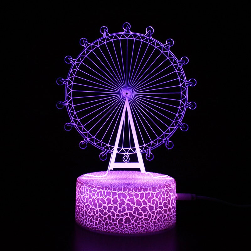 Nattelys LED farge dinosaur med fjernkontroll flere stilarter | Skanto