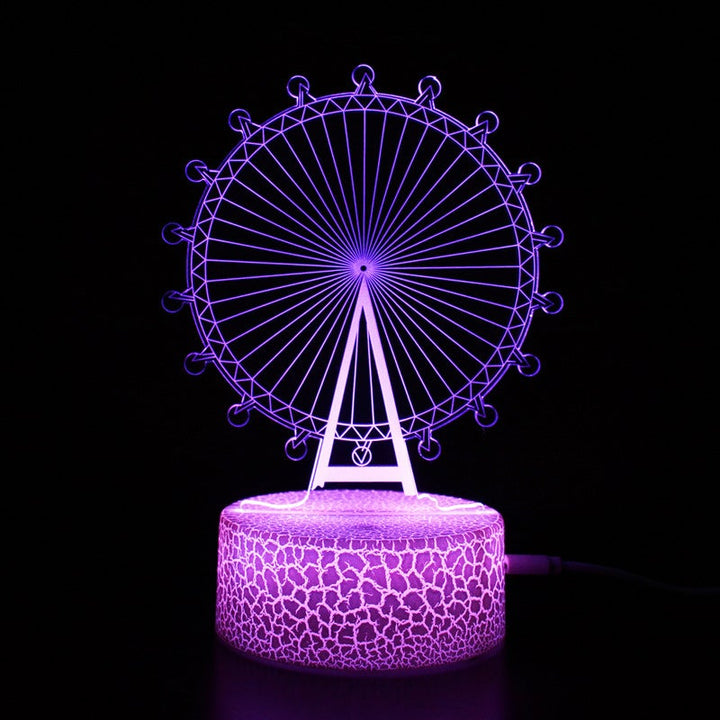 Nattelys LED farge dinosaur med fjernkontroll flere stilarter | Skanto