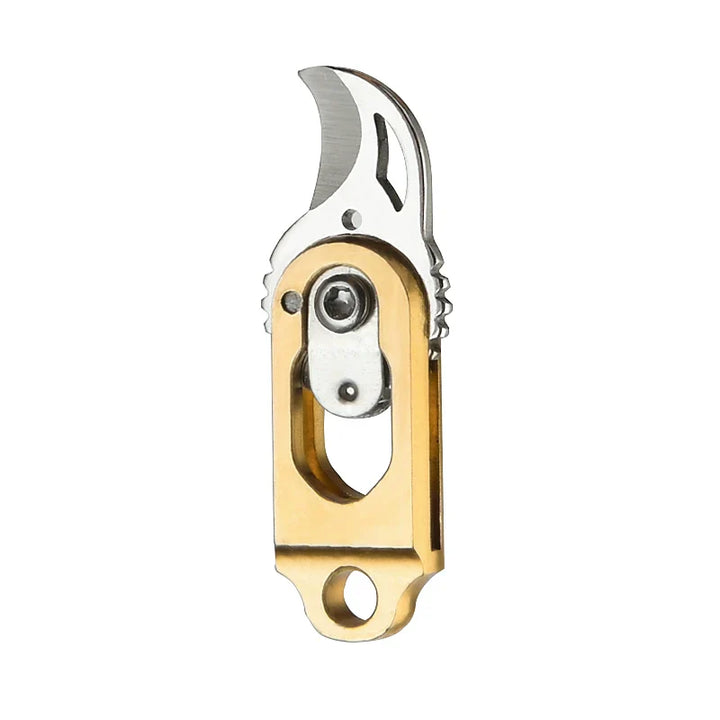 Skanto | Mini Messing Folding Claw - Lomme-størrelse Express Åpner