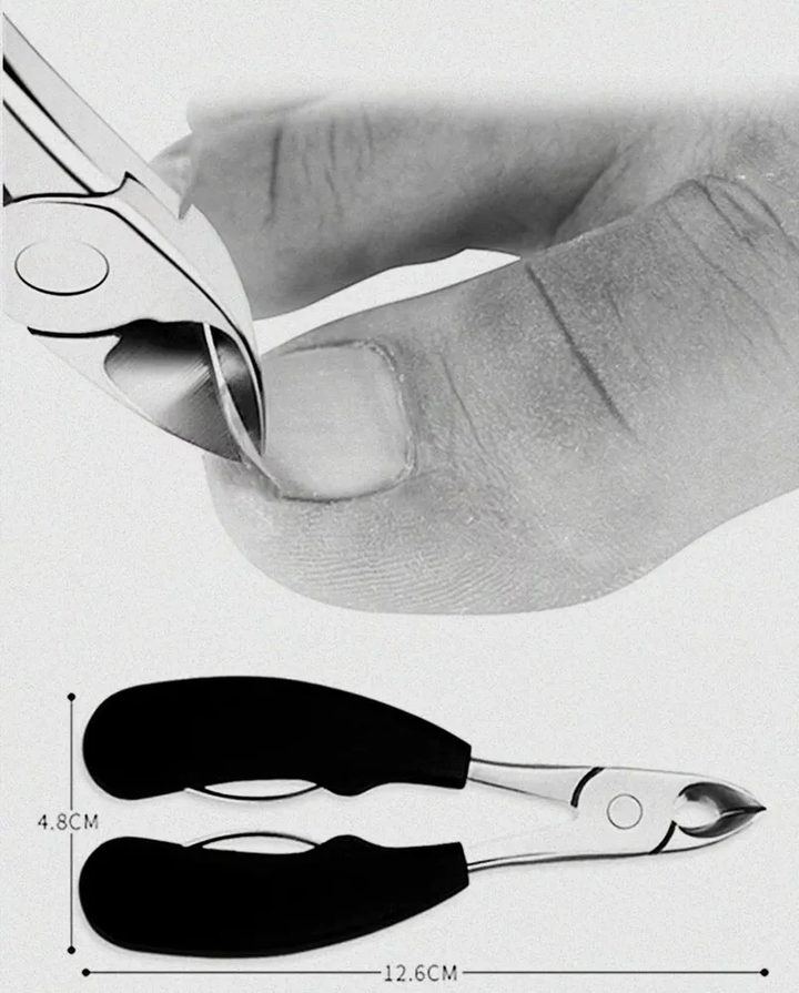 Skanto | Tåneglklipper for eldre, skarp, ergonomisk og ideell for tykke negler