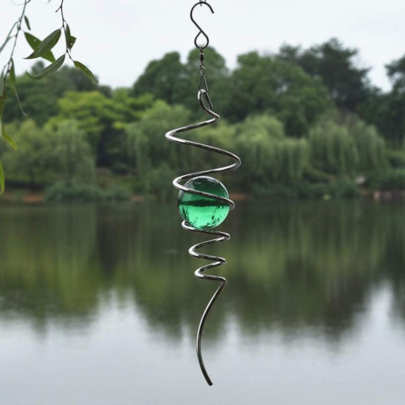 Spiral Crystal Ball Pendant | Skanto