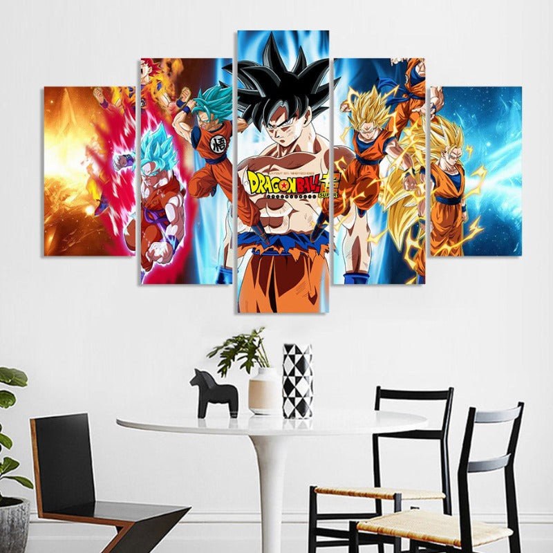 Super Dragon Ball Z - Lerretsbilde