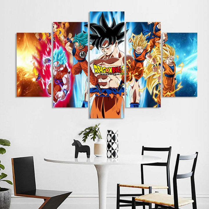 Super Dragon Ball Z - Lerretsbilde