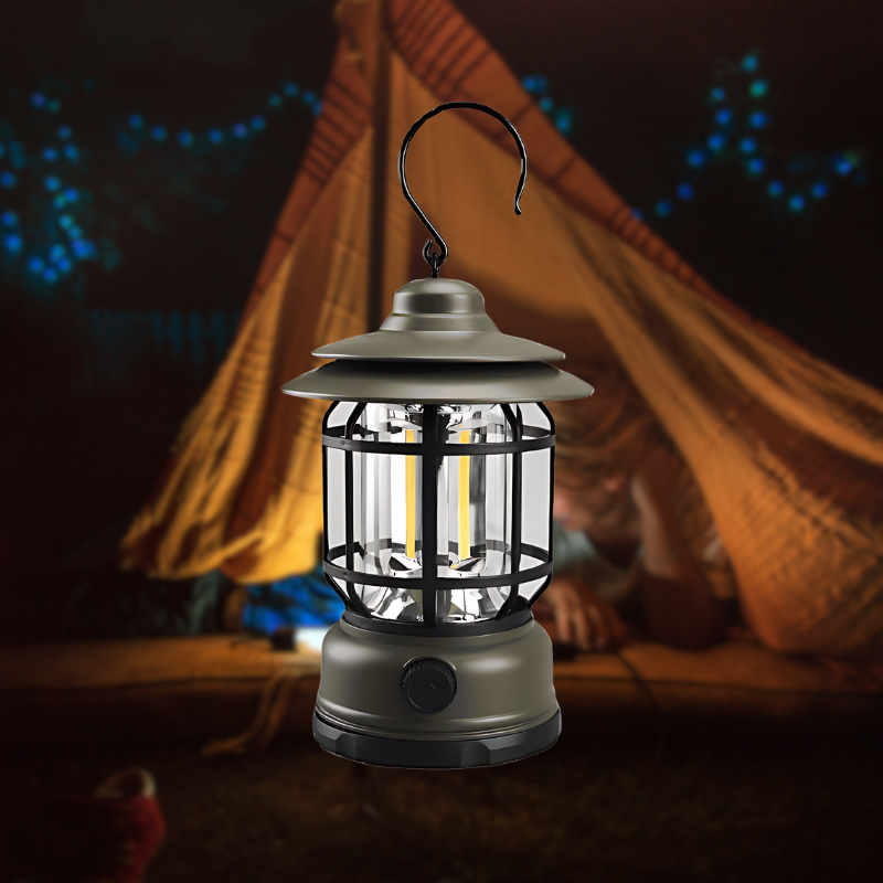 Retro-Style Smart Portable Lampe for Innendørs & Utendørs Bruk Charm | Skanto