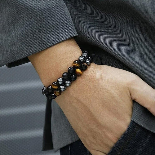Skanto | Justerbar armbånd laget av naturlig malm