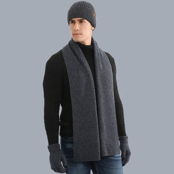 ArcticStyle – Trendy Vintersett med Lue og Vanter Skanto