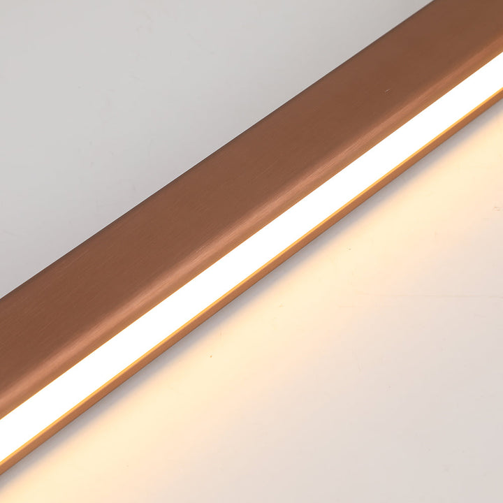 Skanto | Moderne LED Taklampe – Industriell Stil med Skinndetaljer