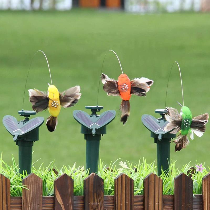 Skanto | Solcelledrevet dansende kolibri og sommerfugl