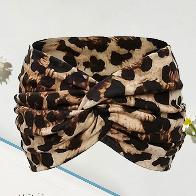 Skanto | Vintage Stil Bred Tie-Dye Hodebånd