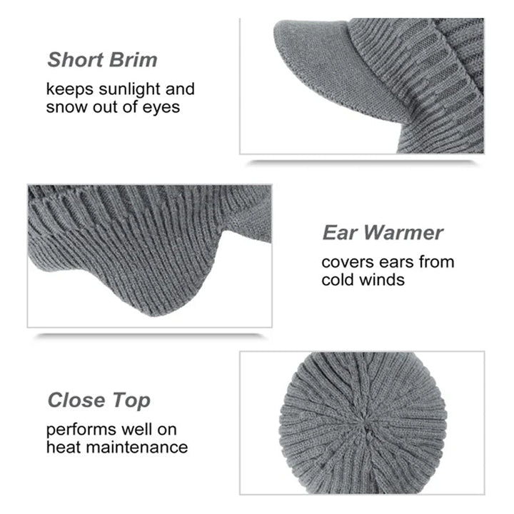 Visto Beanie - Stilig Beanie med Ørebeskyttelse Skanto