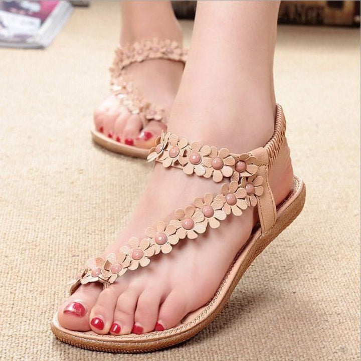 Skanto | Delikate blomstrete Sandaler for kvinner