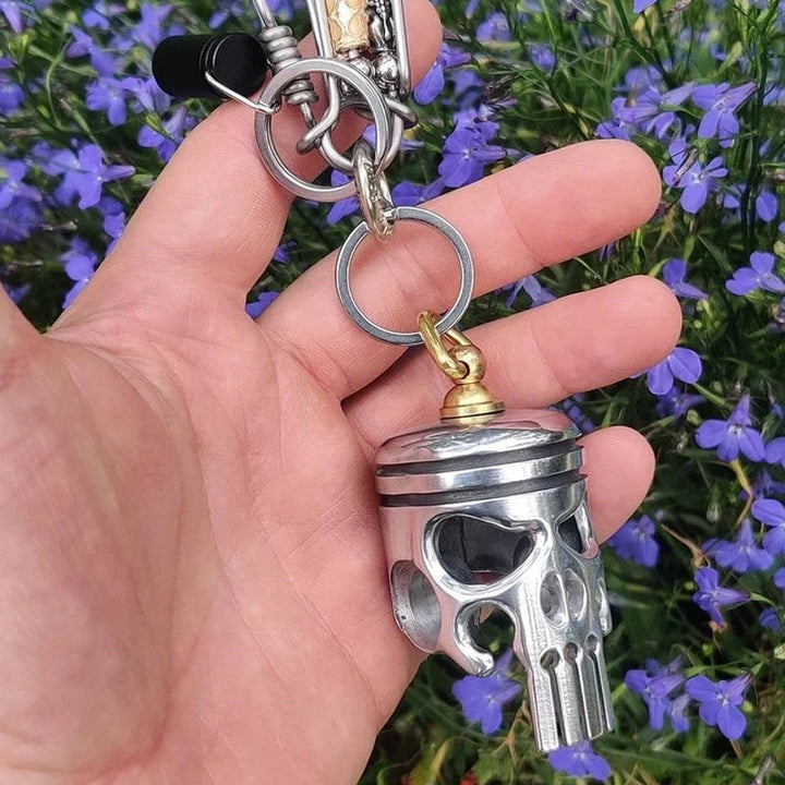 Skanto | Piston Art Skull Nøkkelring