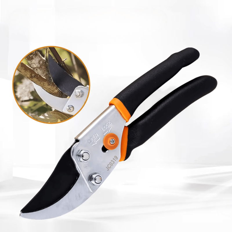 Norvo | Cutivor Pro Hagesaks | Rustfritt Stålblad | Ergonomisk & Rutsjningsfri | Presisjon for Frukttrær & Busker