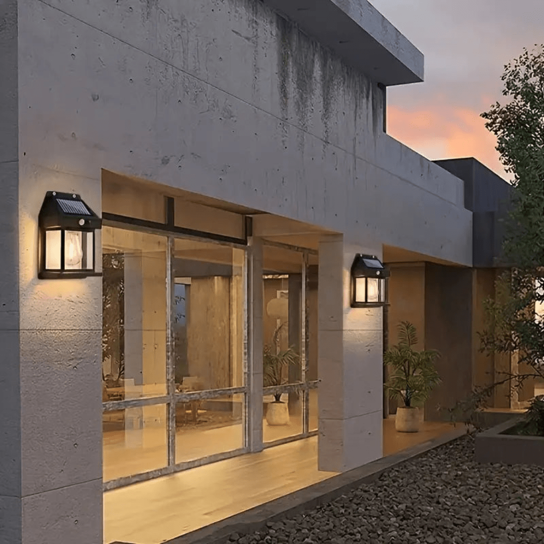 Skanto | Moderne og vanntett solcellelampe for hagen og terrassen