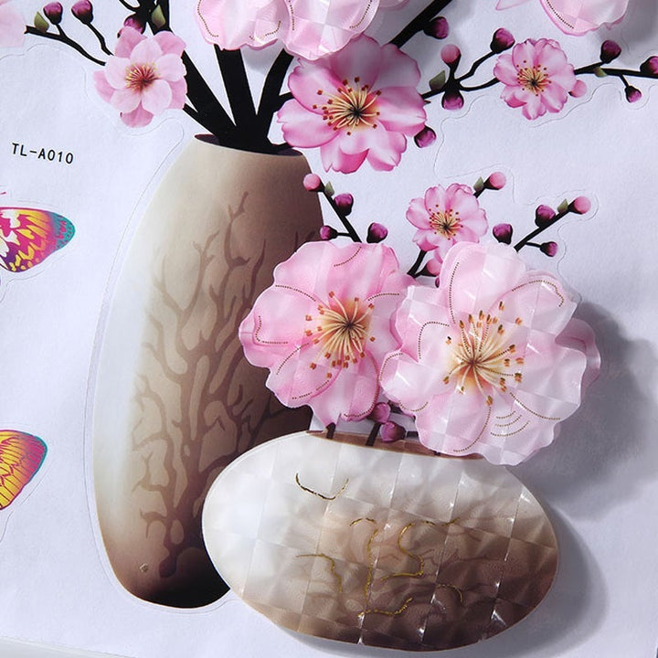 Skanto | DIY Plantevase 3D Stereo Klistremerke Selvklebende