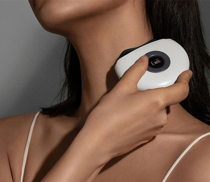 Skanto | Elektrisk Intelligent Ansikts Gua Sha Stein Massasjertang