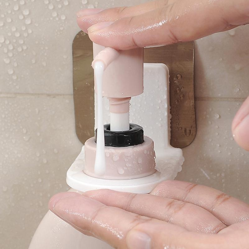 Multifunksjonell pumpeflaske dispenserholder sjampo holder | Skanto
