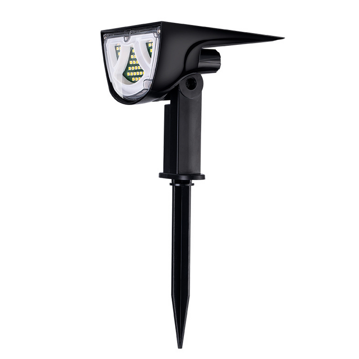 Skanto | Solar LED Spotlight – Utendørsbelysning med solcellepanel for hage og stier