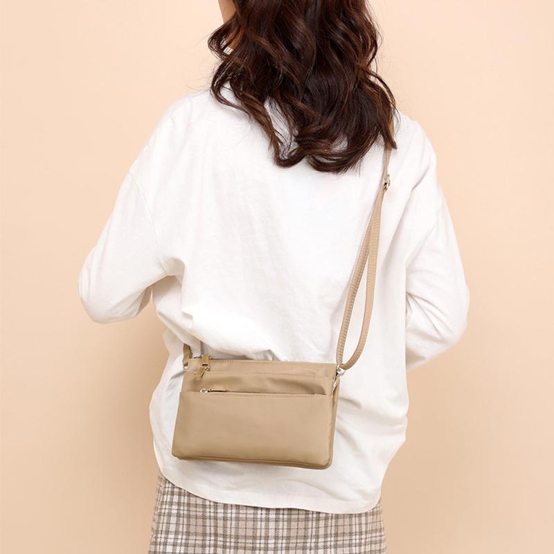 Skanto | Multilayer Nylon Crossbody Bag
