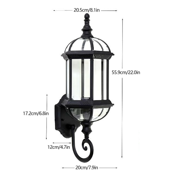 Industriell Vintage Vegglampe | Skanto