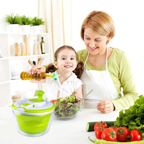 Husholdningssalat dehydrator Manuell grønnsaksvaskemaskin | Skanto