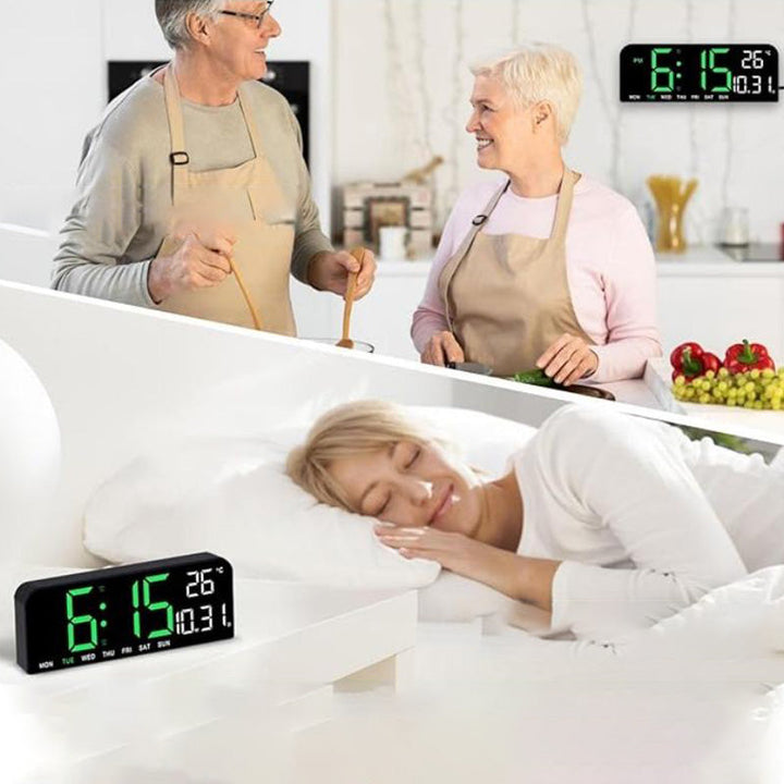 Skanto | LED Digital Vekkeklokke