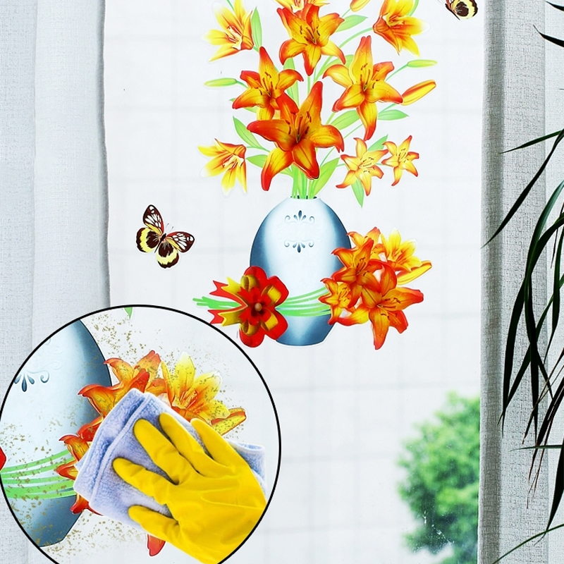 Skanto | DIY Plantevase 3D Stereo Klistremerke Selvklebende