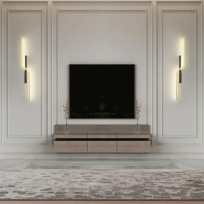 Skanto | Linjer Kreativ LED Moderne Minimalistisk Vegglampe Dekorative Vegglamper Belysning