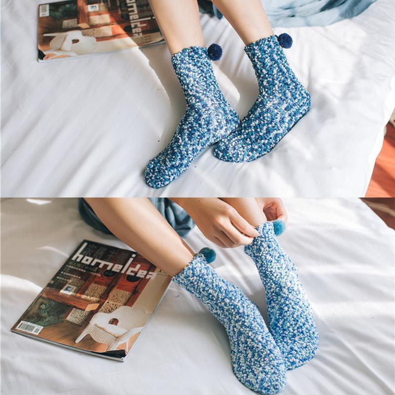 Skanto | Komfortabel Gave Pom Pom Cupcake Sokker