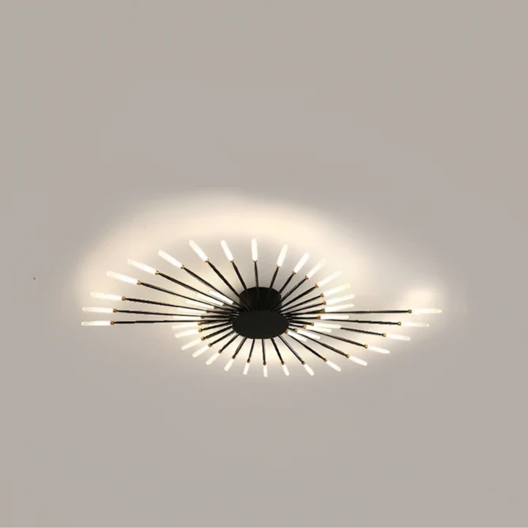 Skanto | Luksus LED Taklampe | Stilfull Takarmatur for Stue