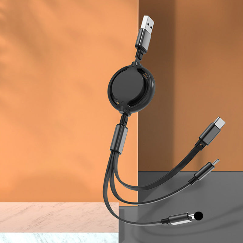 Skanto | 3 i 1 Mobil Lading Kabel Passer for iPhone