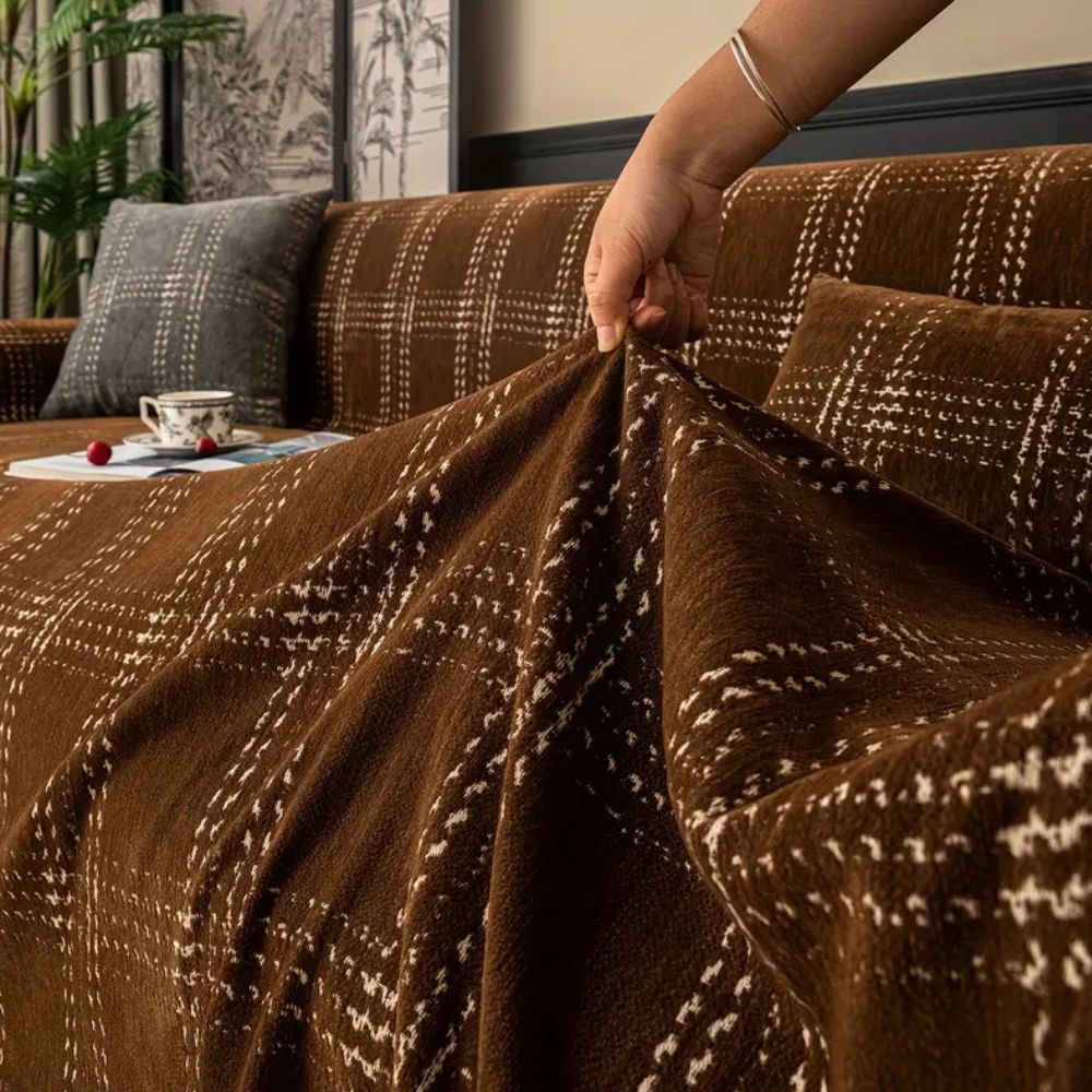 Skanto | Chesterfield Rutete Sofa Trekk