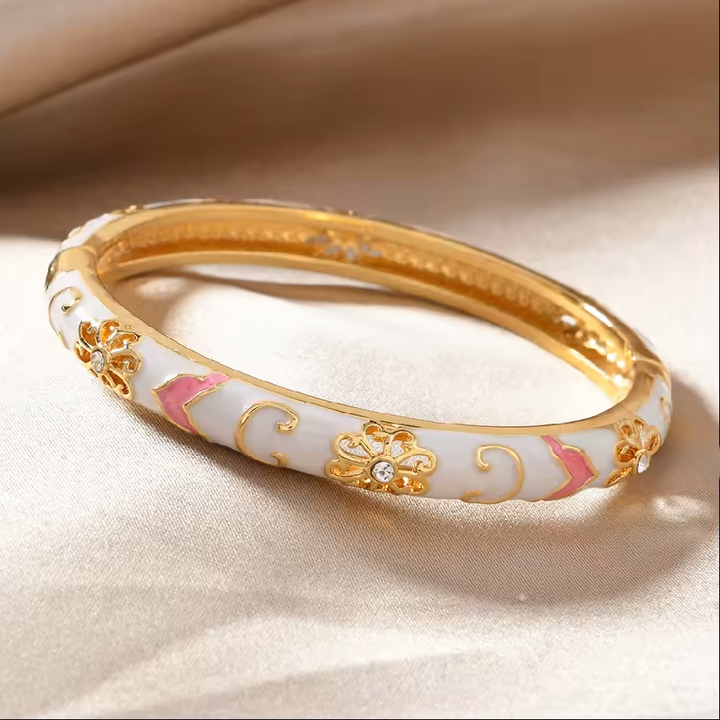 Skanto | Blomstret armbånd