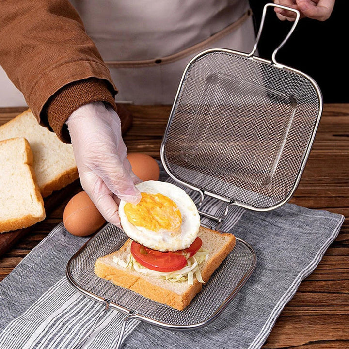 Bærbar Sandwich Riste Rack | Skanto